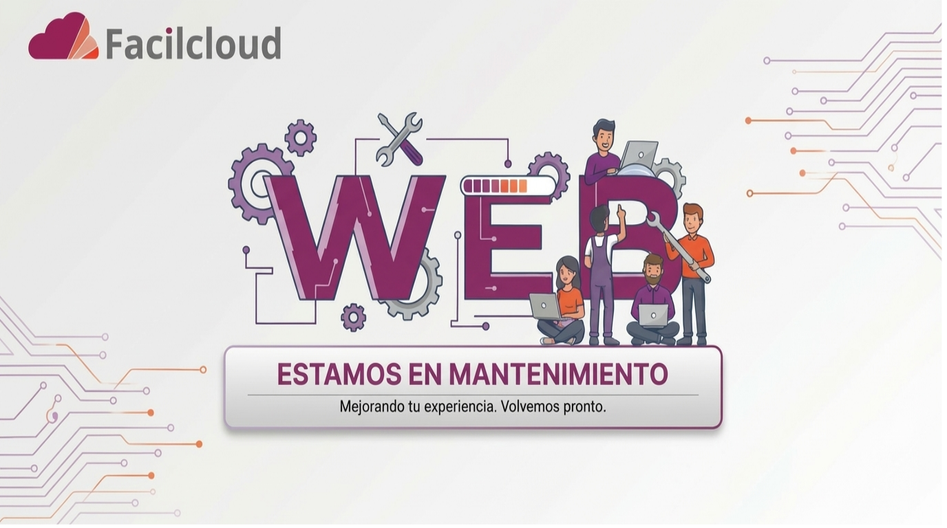 Sitio web en mantenimiento